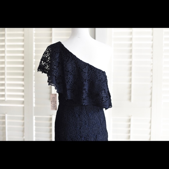 New Nanette Lepore Crochet One Shoulder Dress 12 - Picture 8 of 16